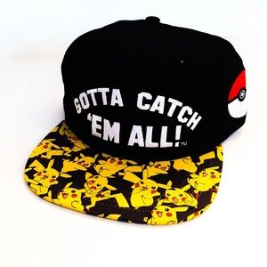 NWOT Pokemon Snapback Hat